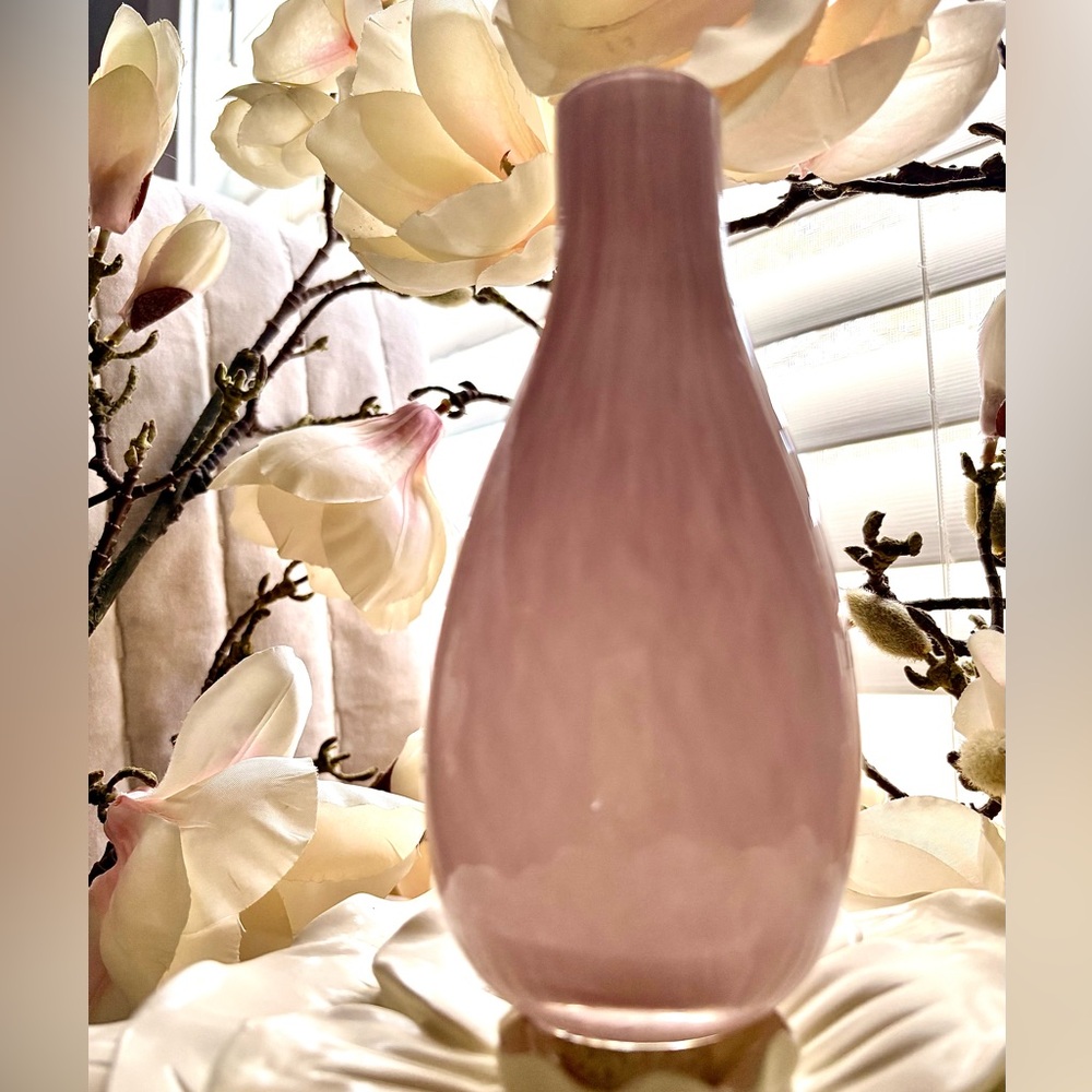 Anthropologie Swirled Movement Glass Bud Vase Tall-Terrain - Picture 3 of 4